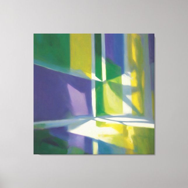 Abstract art canvas print (Front)