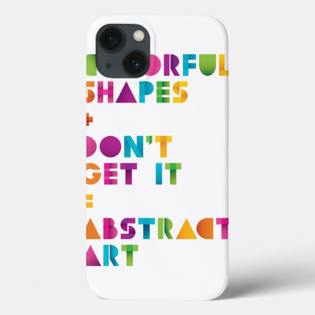 Abstract Art Case-Mate iPhone Case (Back)
