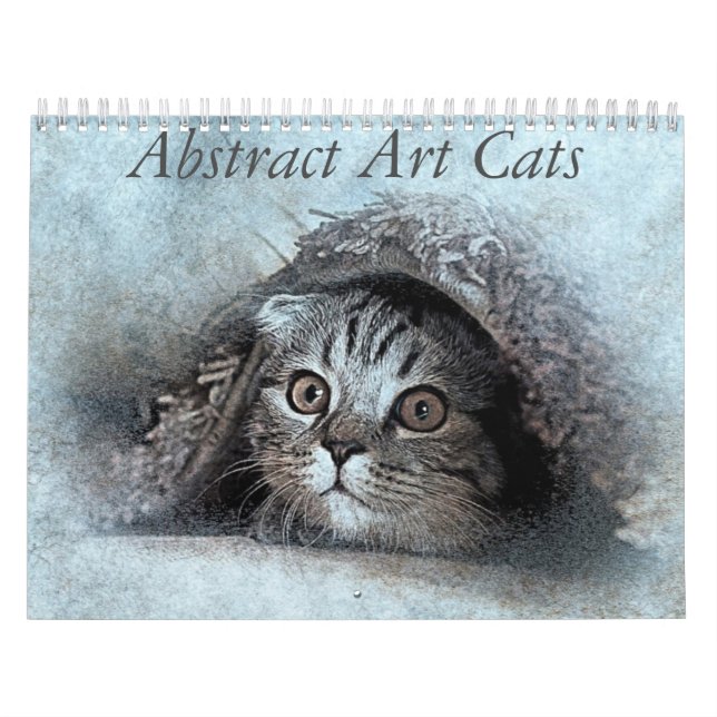 Abstract Art Cat Calendar (Cover)