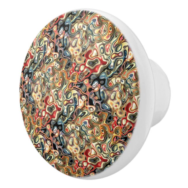 Abstract Art Ceramic Pull (Right)