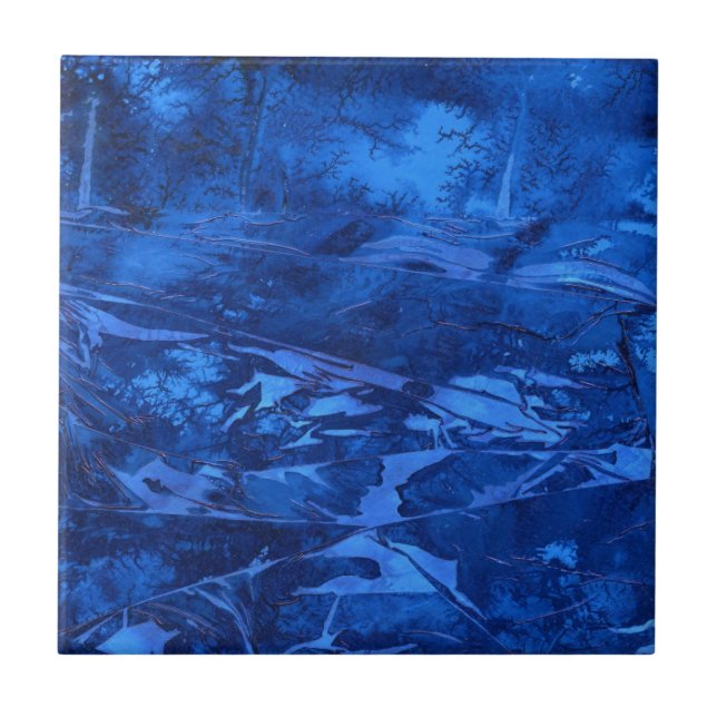 Abstract Art Ceramic Tile (Front)