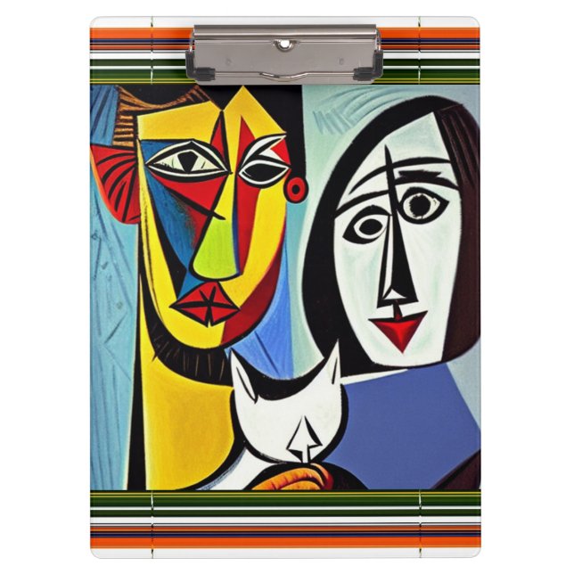 Abstract Art Clipboard (Front)