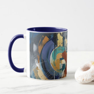 ِِAbstract Art coffee cup