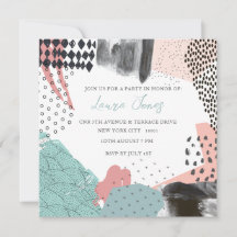 Abstract Art Collage Promotional Event