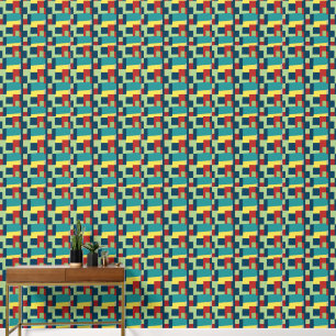 Abstract Art Colourful Geometric Modern Wallpaper
