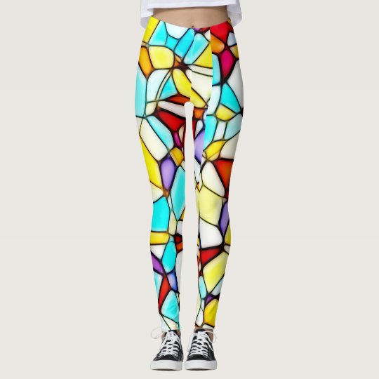 Abstract Art Custom Leggings