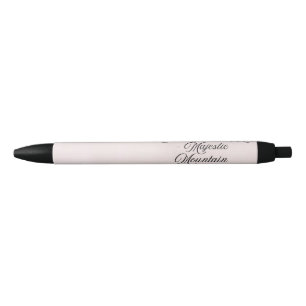 Abstract Art Design Modern Minimalist Black Ink Pen