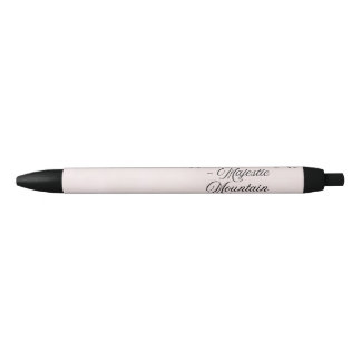 Abstract Art Design | Modern Minimalist Black Ink Pen