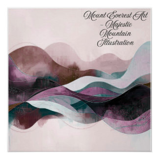 Abstract Art Design | Modern Minimalist Poster