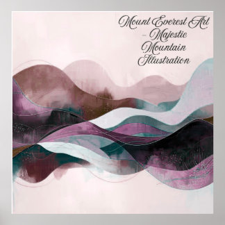 Abstract Art Design | Modern Minimalist Poster