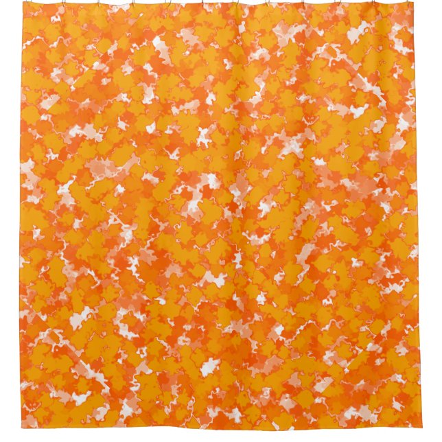 Abstract Art Design Orange Foliage (Front)