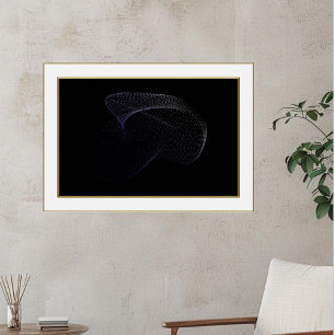 Abstract art, digital print, wall decor, minimal poster