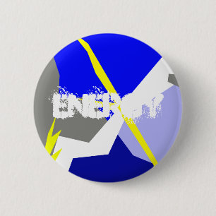Abstract Art Energy 2 Inch Round Button