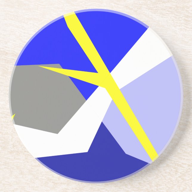 Abstract Art Energy Coaster (Front)