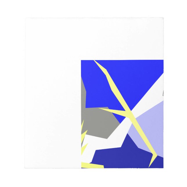 Abstract Art Energy Notepad (Front)