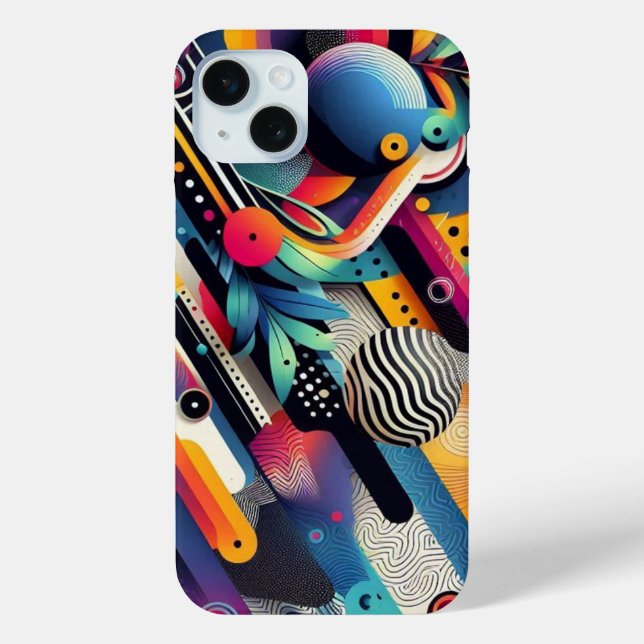 “Abstract Art Extravaganza iPhone Case” Case-Mate iPhone Case (Back)