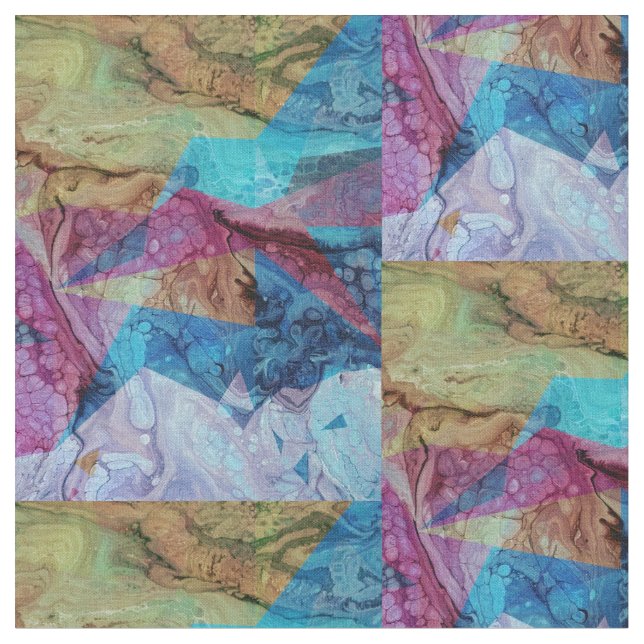 abstract art fabric (Close Up)