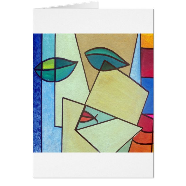 abstract art face (Front)