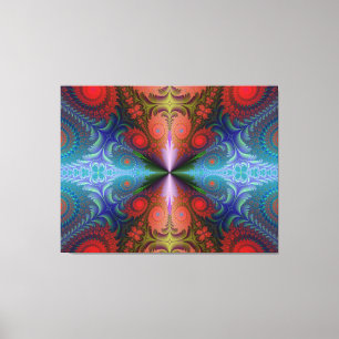 Abstract Art Fractal Canvas Art