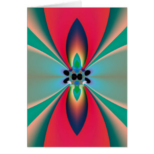 Abstract Art Funky Flower