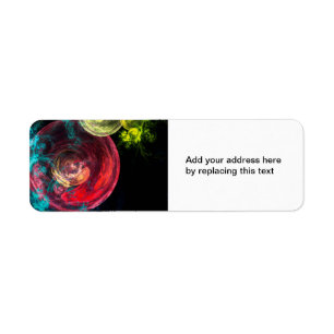 Abstract Art Galaxy Circles