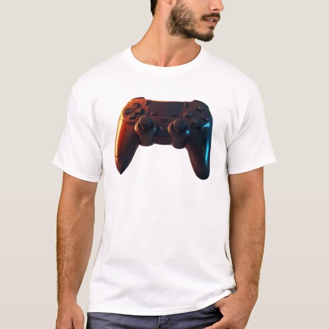 Abstract Art Gaming  T-Shirt (Front)