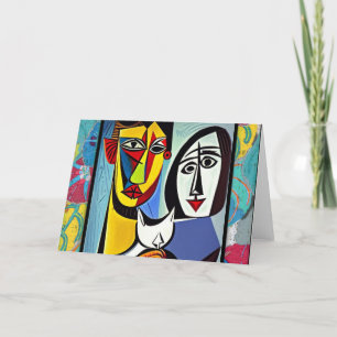 Abstract Art Greeting Card