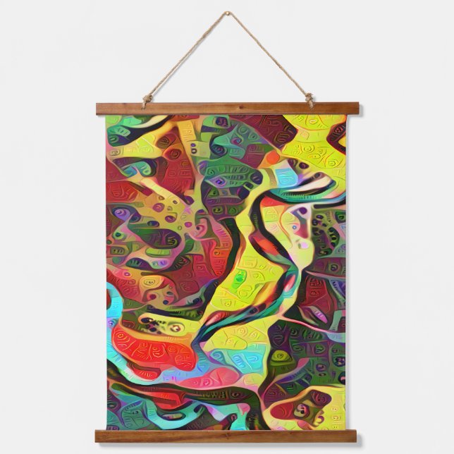 Abstract Art Hanging Tapestry (Front)