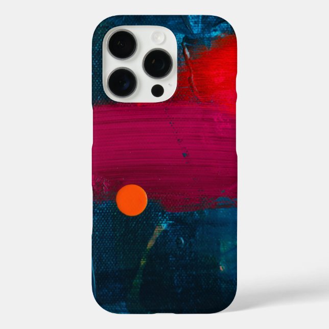 Abstract Art iPhone Case (Back)