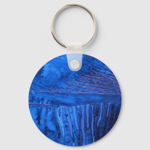 Abstract Art Key Chain