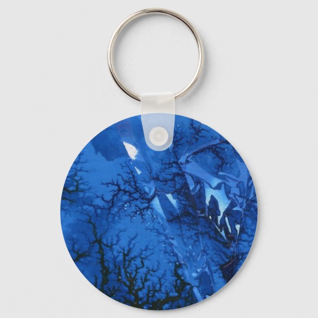 Abstract Art Key Chain (Front)