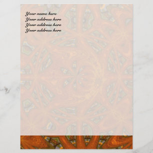 Abstract Art Labyrinth Letterhead