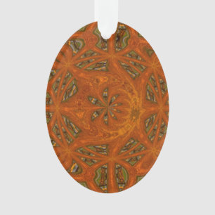 Abstract Art Labyrinth Ornament