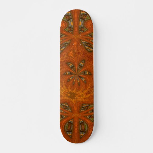Abstract Art Labyrinth Skateboard (Front)