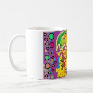 Abstract Art like Josephs Multi coloured coat !  Coffee Mug