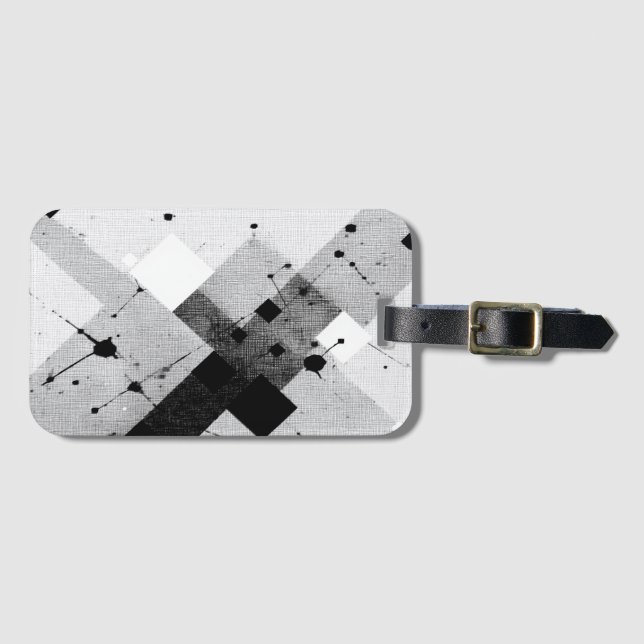 Abstract Art  Luggage Tag (Front Horizontal)