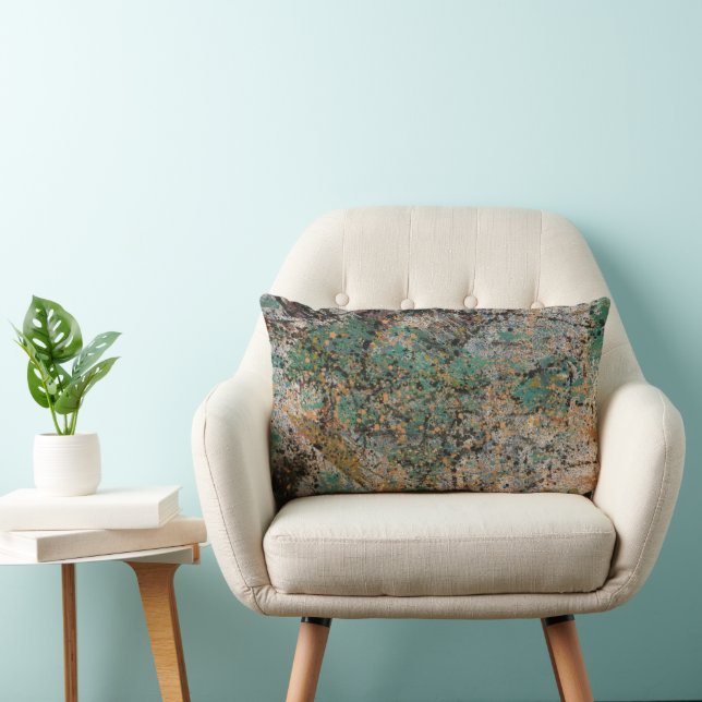 Abstract Art Lumbar Pillow (Chair)