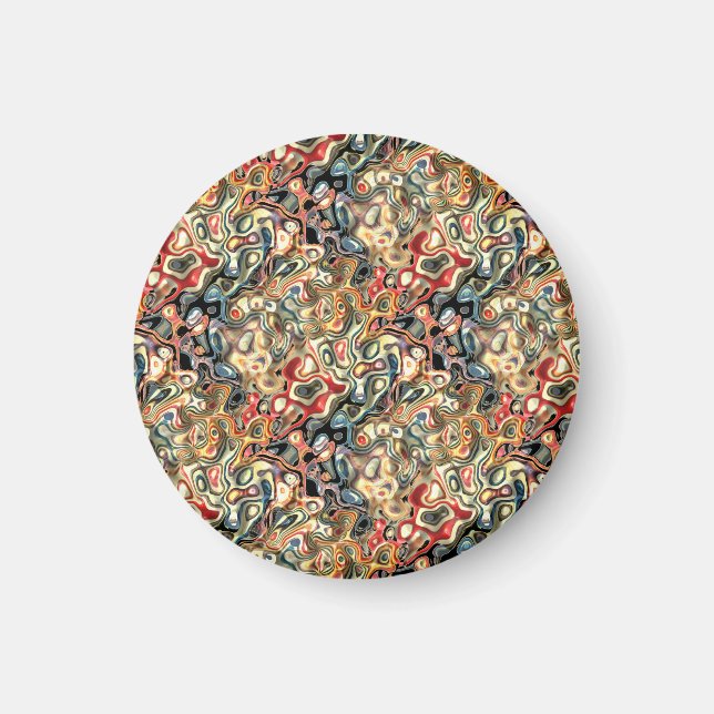 Abstract Art Magnet  (Front)