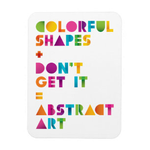 Abstract Art Magnet