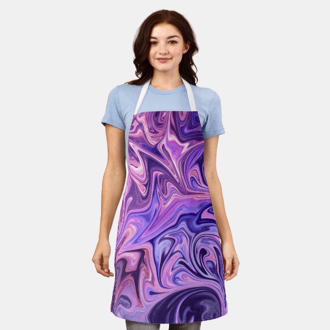 Abstract art masterpiece apron (Worn)