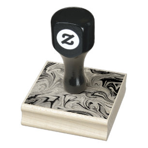 Abstract art masterpiece rubber stamp