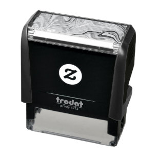 Abstract art masterpiece self-inking stamp