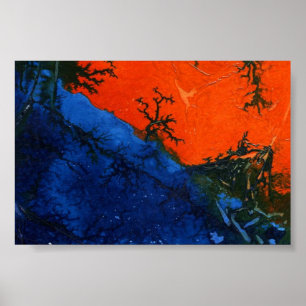 Abstract Art Mini-Poster Poster