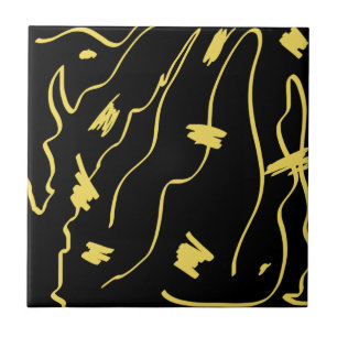 Abstract Art Minimalism Minimalistic Tile