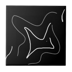 Abstract Art Minimalism Minimalistic  Tile
