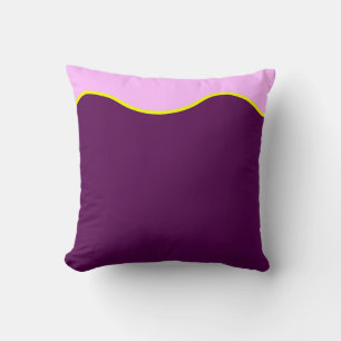 Abstract Art Minimalism Pastel Pink Throw Pillow