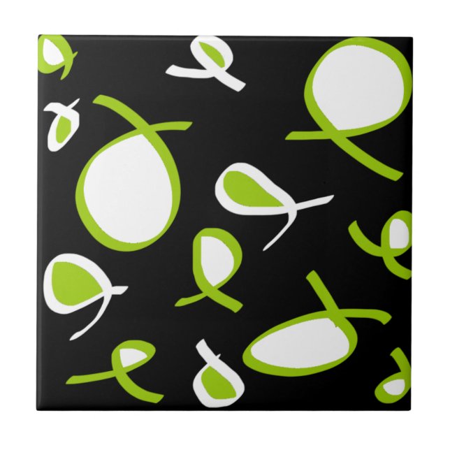 Abstract Art Minimalism Tile (Front)