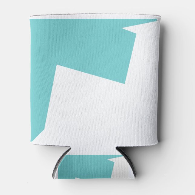 Abstract Art Minimalistic Can Cooler (Front)