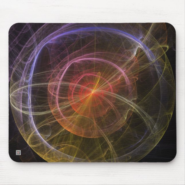 Abstract Art New World Mouse Pad (Front)