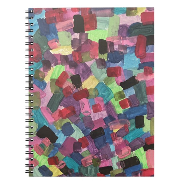 Abstract Art  Notebook (Front)